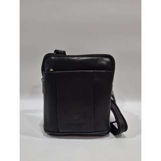 BOLSO BANDOLERA PIEL VACUNA HOMBRE LOLA SANDOVAL.
