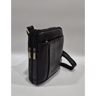 BOLSO BANDOLERA PIEL VACUNA HOMBRE LOLA SANDOVAL.