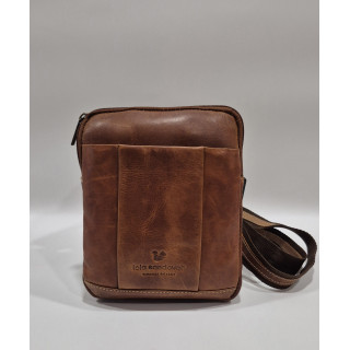 BOLSO BANDOLERA PIEL VACUNA HOMBRE LOLA SANDOVAL 4071 BOLSO BANDOLERA PIEL VACUNA HOMBRE LOLA SANDOVAL 4071