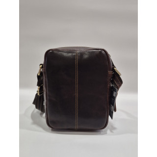 BOLSO BANDOLERA PIEL VACUNA HOMBRE LOLA SANDOVAL4073. BOLSO BANDOLERA PIEL VACUNA HOMBRE LOLA SANDOVAL4073.