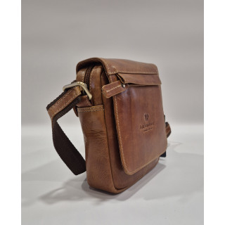 BOLSO BANDOLERA PIEL VACUNA HOMBRE LOLA SANDOVAL4082.