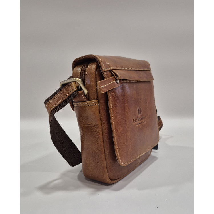 BOLSO BANDOLERA PIEL VACUNA HOMBRE LOLA SANDOVAL4082. BOLSO BANDOLERA PIEL VACUNA HOMBRE LOLA SANDOVAL4082.