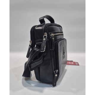 BOLSO BANDOLERA  PIEL VACUNA HOMBRE DAKAR 5016