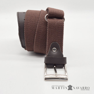 CINTURON ELASTICO REGULABLE LISO 3 CM.