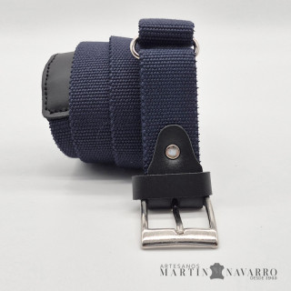 CINTURON ELASTICO UNISEX REGULABLE  COLORES LISOS 3 CM.