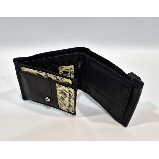 CARTERA CABALLERO AMERICANA CIERRE ELASTICO PIEL VACUNA JAGUAR 1294