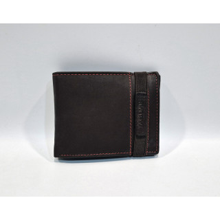 CARTERA CABALLERO AMERICANA CIERRE ELASTICO PIEL VACUNA JAGUAR 1294