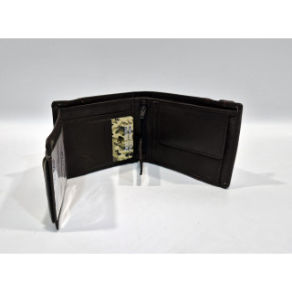 CARTERA CABALLERO AMERICANA CIERRE ELASTICO PIEL VACUNA JAGUAR 1294