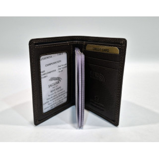 CARTERA CABALLERO LIBRO PIEL VACUNA JAGUAR 1325