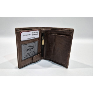 CARTERA CABALLERO LIBRO PIEL VACUNA JAGUAR 1337