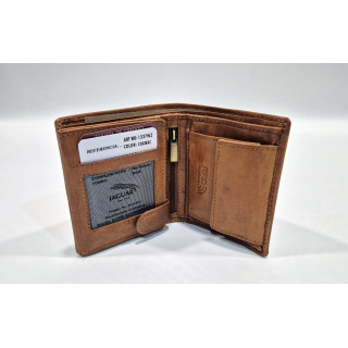 CARTERA CABALLERO LIBRO PIEL VACUNA JAGUAR 1337