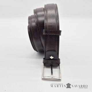 CINTURON PIEL VACUNA 3,5 CM CINTURON PIEL VACUNA 3,5 CM