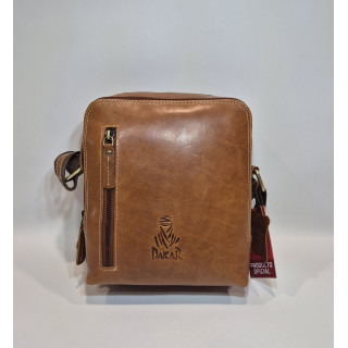 BOLSO BANDOLERA  PIEL VACUNA HOMBRE DAKAR K 5017