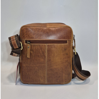 BOLSO BANDOLERA  PIEL VACUNA HOMBRE DAKAR K 5017