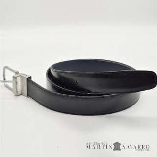 CINTURON REVERSIBLE PIEL VACUNA 3 CM. CINTURON REVERSIBLE PIEL VACUNA 3 CM.