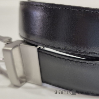 CINTURON REVERSIBLE PIEL VACUNA 3 CM. CINTURON REVERSIBLE PIEL VACUNA 3 CM.
