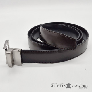 CINTURON REVERSIBLE PIEL VACUNA 3,5 CM. CINTURON REVERSIBLE PIEL VACUNA 3,5 CM.