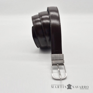 CINTURON REVERSIBLE PIEL VACUNA 3,5 CM. CINTURON REVERSIBLE PIEL VACUNA 3,5 CM.