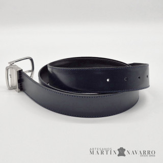 CINTURON REVERSIBLE PIEL VACUNA 3,5 CM. CINTURON REVERSIBLE PIEL VACUNA 3,5 CM.