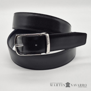 CINTURON REVERSIBLE PIEL VACUNA 3,5 CM. CINTURON REVERSIBLE PIEL VACUNA 3,5 CM.
