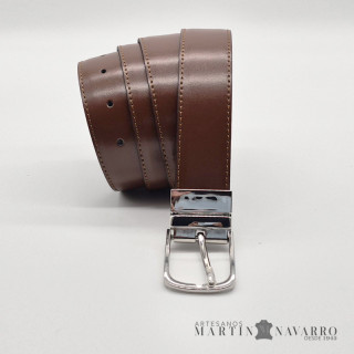 CINTURON REVERSIBLE PIEL VACUNA 3,5 CM. CINTURON REVERSIBLE PIEL VACUNA 3,5 CM.