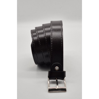 CINTURON SERRAJE LISO PIEL VACUNA 3 CM,