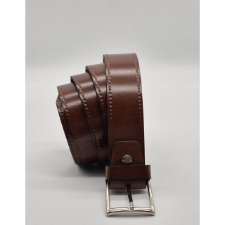 CINTURON SERRAJE LISO PIEL VACUNA 3,5 CM