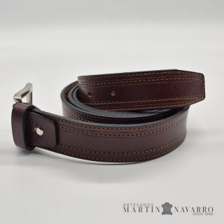 CINTURON PIEL VACUNA TK 3,5 CM. CINTURON PIEL VACUNA TK 3,5 CM.