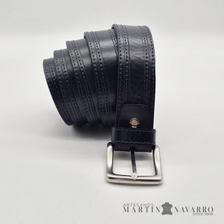 CINTURON PIEL VACUNA TK 3,5 CM. CINTURON PIEL VACUNA TK 3,5 CM.