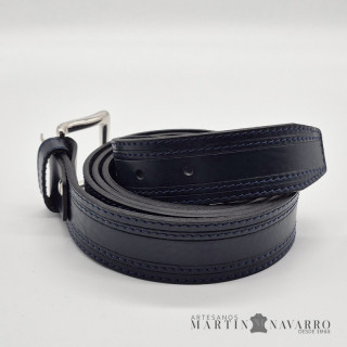 CINTURON PIEL VACUNA TK 3,5 CM. CINTURON PIEL VACUNA TK 3,5 CM.
