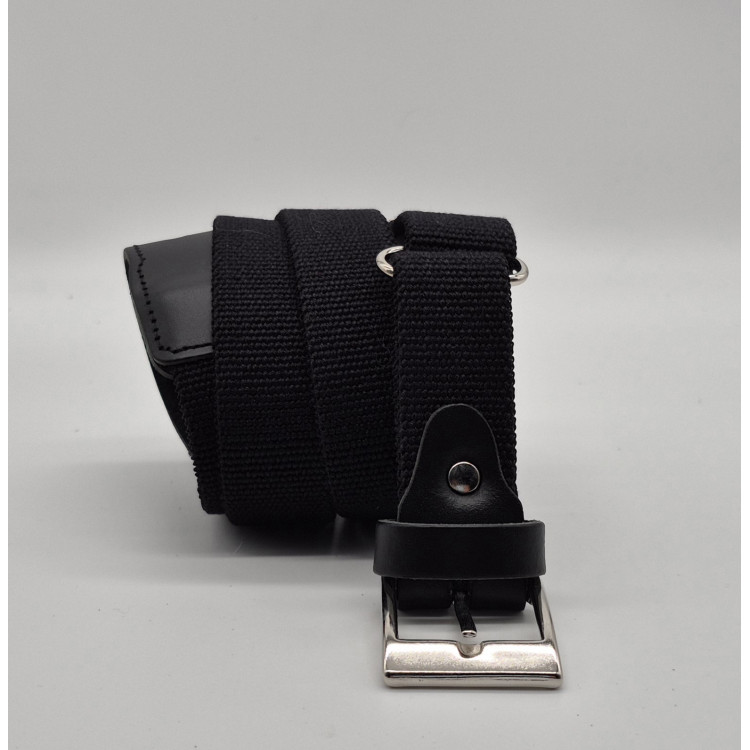 CINTURON ELASTICO REGULABLE LISO 3 CM.
