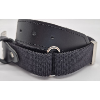CINTURON ELASTICO REGULABLE LISO 3 CM.