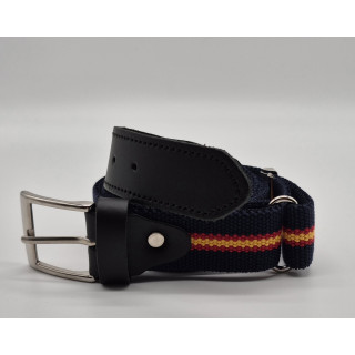 CINTURON ELASTICO REGULABLE COMBINADO 3 CM.