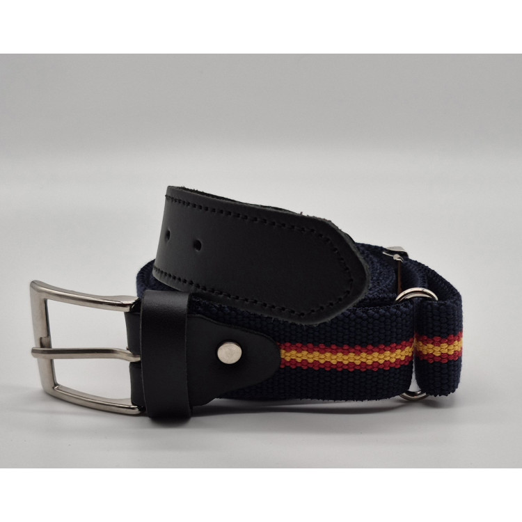 CINTURON ELASTICO REGULABLE COMBINADO 3 CM.