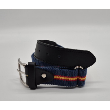 CINTURON ELASTICO REGULABLE COMBINADO 3 CM.