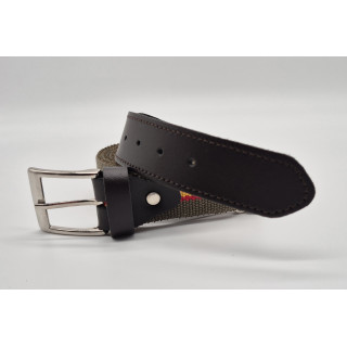 CINTURON ELASTICO REGULABLE COMBINADO 3 CM.